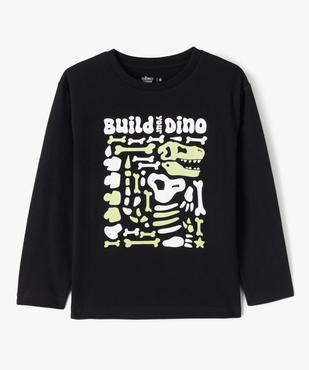 T-shirt manches longues dinosaure garçon vue1 - GEMO 4G GARCON - GEMO