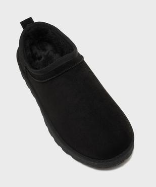 Chaussures slip-on fourrées à semelle crantée femme vue5 - 5 MILES - GEMO