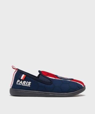 Chaussons forme pantoufles en velours garçon - Paris-Saint-Germain vue1 - PSG - GEMO