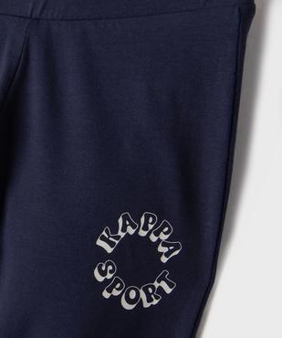 Legging en coton stretch à large taille élastiquée fille - Kappa vue2 - KAPPA - GEMO