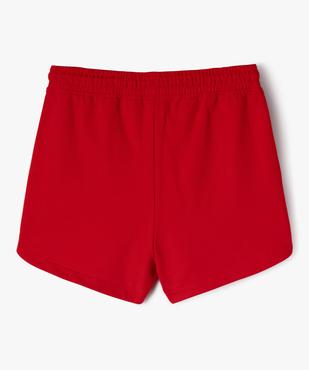 Short de sport avec taille élastique fille - Camps United vue3 - CAMPS - GEMO