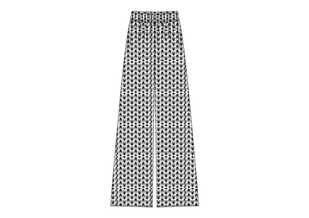 Pantalon large et fluide imprimé fleuri fille vue1 - GEMO 4G FILLE - GEMO