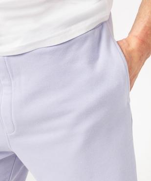 Bermuda en maille avec ceinture ajustable homme vue2 - GEMO (HOMME) - GEMO