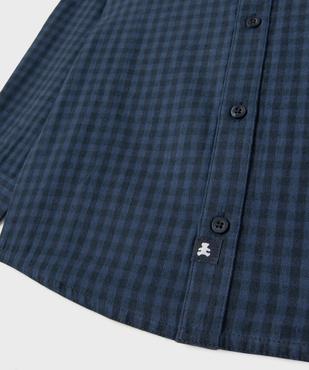 Chemise manches longues à carreaux garçon - LuluCastagnette vue2 - LULUCASTAGNETTE - GEMO