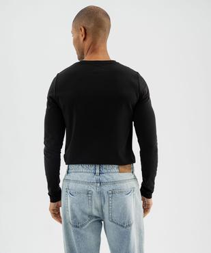 Tee-shirt chaud à manches longues et col rond homme vue4 - GEMO(HOMWR HOM) - GEMO