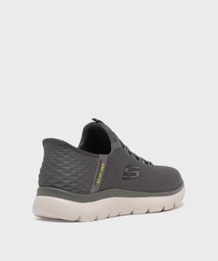 Baskets Slip-ins Summits en toile homme - Skechers vue4 - SKECHERS - GEMO