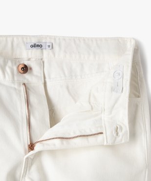 Jean Straight taille ajustable fille vue2 - GEMO (JUNIOR) - GEMO