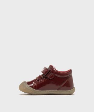 Chaussures premiers pas vernies faciles à enfiler bébé fille - LuluCastagnette vue3 - LULUCASTAGNETTE - GEMO