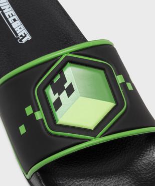 Sandales à large bride imprimée garçon - Minecraft vue6 - MINECRAFT - GEMO