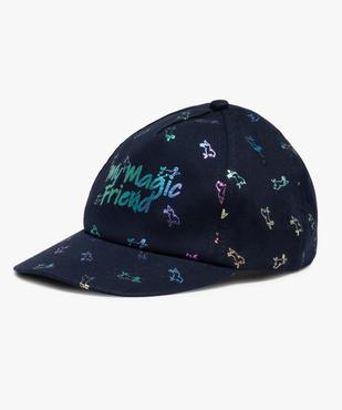 Casquette fille à licornes iridescentes vue1 - GEMO (ENFANT) - GEMO