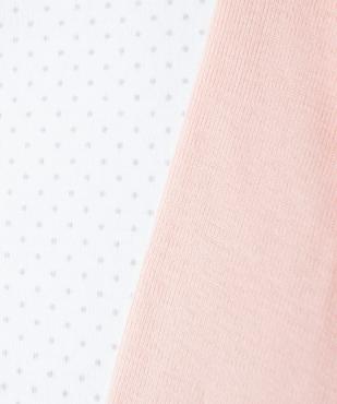Bodies bébé à manches longues encolure américaine (lot de 3) - No gaspi vue2 - NOGASPI - GEMO