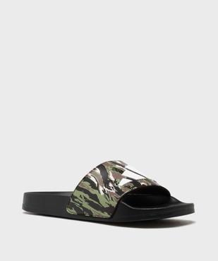 Mules de piscine Adilette Shower garçon - Adidas vue2 - ADIDAS - GEMO