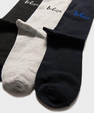 Chaussettes unies homme (lot de 3) - Lee Copper vue2 - LEE COOPER - GEMO