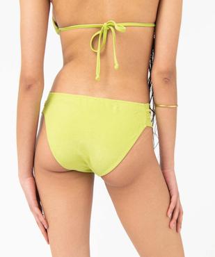 Bas de maillot de bain femme forme culotte vue2 - GEMO 4G FEMME - GEMO