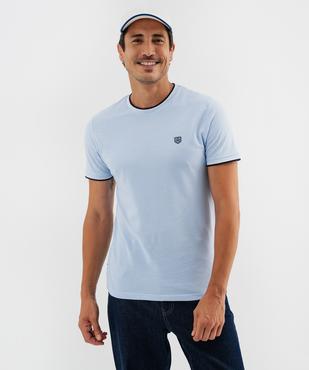 Tee-shirt col rond uni homme - Kensington vue3 - KENSINGTON - GEMO