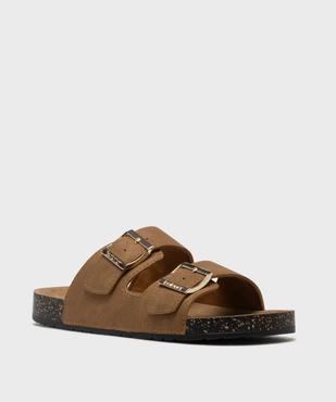 Sandales mules à semelle anatomique femme - Isotoner vue2 - ISOTONER - GEMO