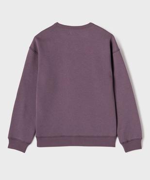 Sweat à col rond coupe ajustée garçon vue4 - GEMO 4G GARCON - GEMO