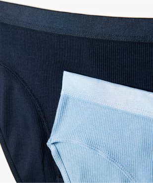 Culottes unies avec ceinture satinée fille (lot de 3) vue2 - GEMO 4G FILLE - GEMO