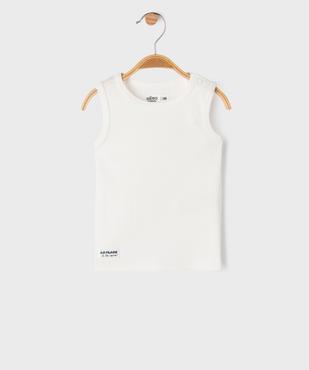 Débardeur en maille côtelée bébé garçon vue1 - GEMO(BEBE DEBT) - GEMO