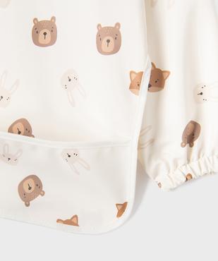 Bavoir tablier imperméable à motifs animaux bébé vue2 - GEMO (ACCESS) - GEMO