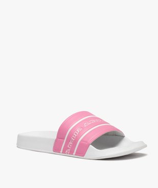 Mules de piscine femme bicolores - Kappa vue2 - KAPPA - GEMO