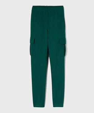 Pantalon de jogging coupe cargo garçon vue3 - GEMO (JUNIOR) - GEMO