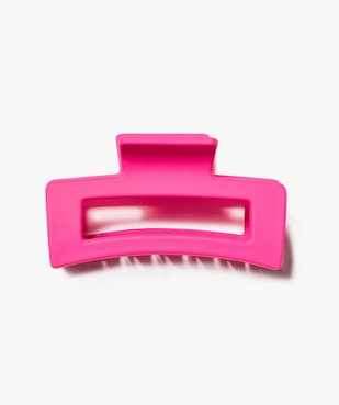 Pince crabe femme forme rectangle mate vue1 - GEMO (ACCESS) - GEMO