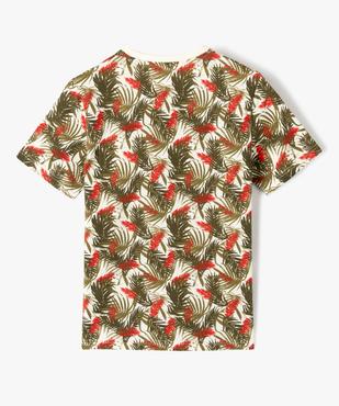 Tee-shirt imprimé à manches courtes garçon vue3 - GEMO (JUNIOR) - GEMO
