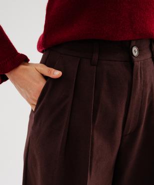 Pantalon ample à pinces femme vue2 - GEMO(FEMME PAP) - GEMO