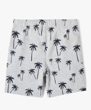 Short garçon en maille à taille élastiquée vue3 - GEMO (ENFANT) - GEMO