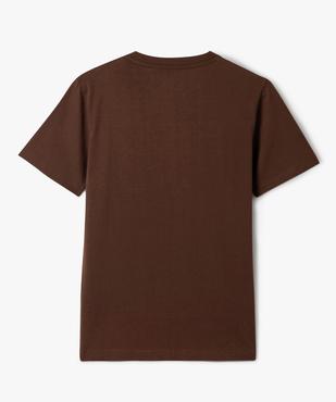 Tee-shirt à manches courtes avec inscription brodée garçon - Camps United vue3 - CAMPS UNITED - GEMO