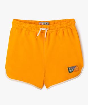 Short de sport avec taille élastique fille - Camps United vue1 - CAMPS GEMO FOR GOOD - GEMO