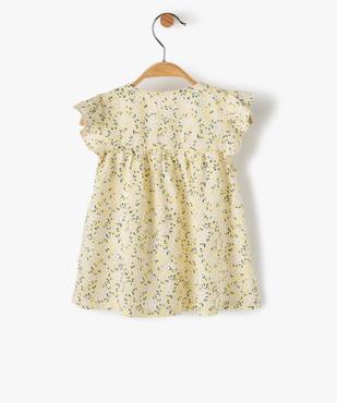 Blouse bébé fille sans manches à motifs vue3 - GEMO(BEBE DEBT) - GEMO