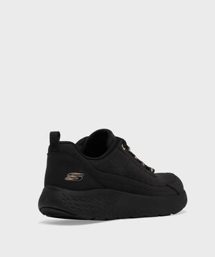 Baskets unies avec épaisse semelle femme - Skechers vue4 - SKECHERS - GEMO