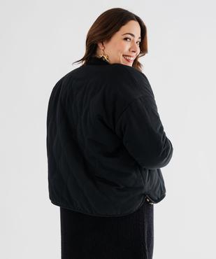 Veste courte réversible imprimée femme grande taille vue7 - GEMO 4G GT - GEMO