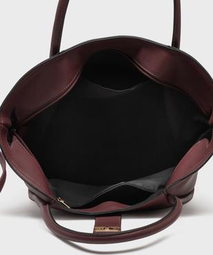 Sac cabas porté épaule femme - Bestini vue3 - BESTINI - GEMO