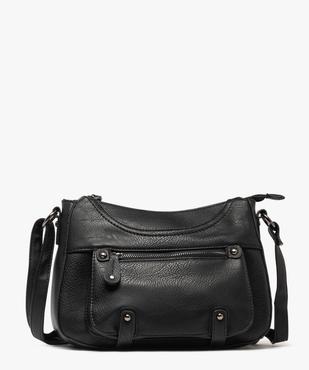 Sac besace multipoche souple femme vue1 - GEMO (ACCESS) - GEMO