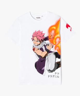 Tee-shirt manches courtes imprimé Natsu Dragnir garçon - Fairy Tail vue1 - BLUE LOCK - GEMO