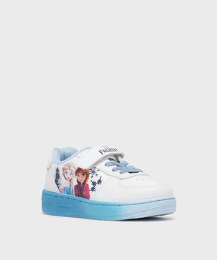 Baskets à scratch avec motif Reine des Neiges fille - Disney vue2 - REINE DES NEIGE - GEMO