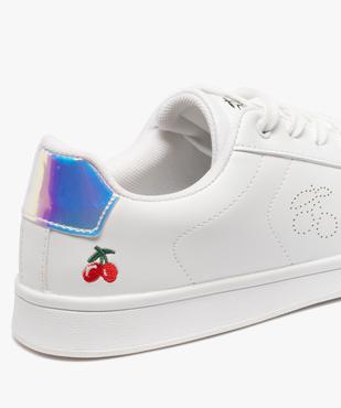 Baskets basses à détails cerises femme - Shoes by Le temps des cerises vue6 - SHOES BY LTDC - GEMO