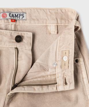 Pantalon baggy en coton garçon - Camps United vue2 - CAMPS GEMO FOR GOOD - GEMO