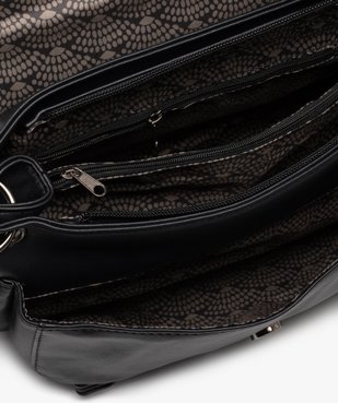 Sac besace à matelassage fantaisie femme vue4 - GEMO (ACCESS) - GEMO