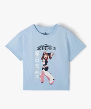 Tee-shirt fille à manches courtes avec motif – My Hero Academia vue1 - MY HERO ACADEMIA - GEMO