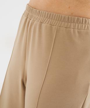 Pantalon ample et souple femme grande taille vue2 - GEMO (G TAILLE) - GEMO