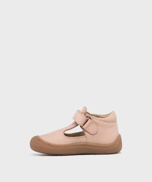Chaussures de parc dessus cuir bébé fille - LuluCastagnette vue3 - LULUCASTAGNETTE - GEMO