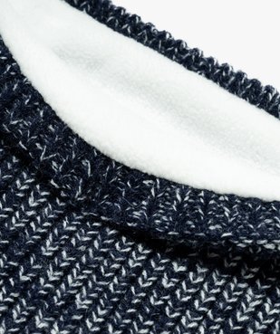Echarpe snood doublée polaire garçon vue2 - GEMO (ENFANT) - GEMO