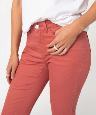 Pantalon coupe Slim taille normale femme vue2 - GEMO 4G FEMME - GEMO