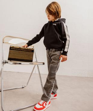 Jean Regular avec taille élastique garçon vue5 - GEMO 4G GARCON - GEMO
