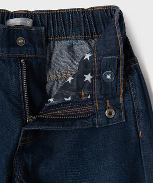 Jean wide leg avec taille ajustable garçon - LuluCastagnette vue2 - LULU CASTAGNETTE G4G D - GEMO