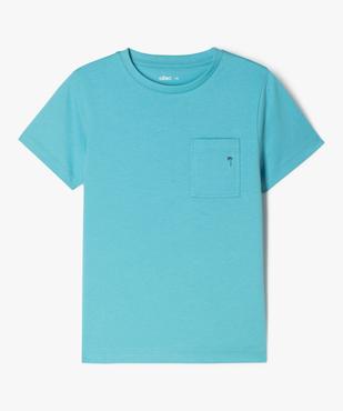 Tee-shirt manches courtes avec poche poitrine imprimée garçon vue2 - GEMO (ENFANT) - GEMO